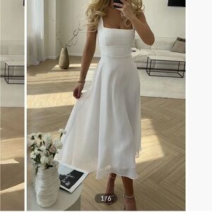 Solid Elegant Cami Long Dress